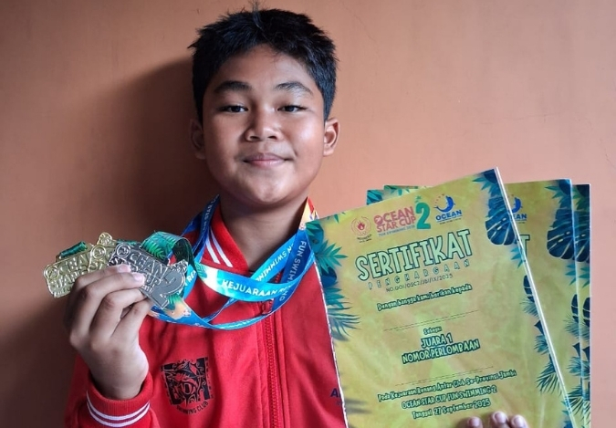 Prestasi Renang Irelan Pradana di Kejuaraan Tingkat Provinsi
