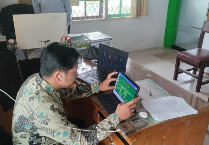 Kontribusi Mahasiswa PLP dalam Administrasi di MTsN 2 Kota Jambi