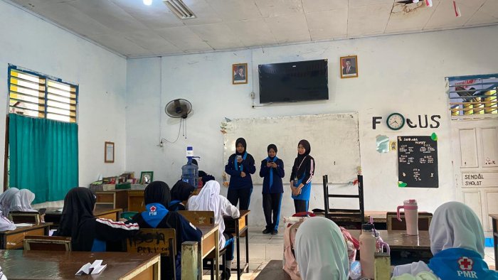 PMR MTsN 2 Kota Jambi Berlatih Siap Hadapi Bencana