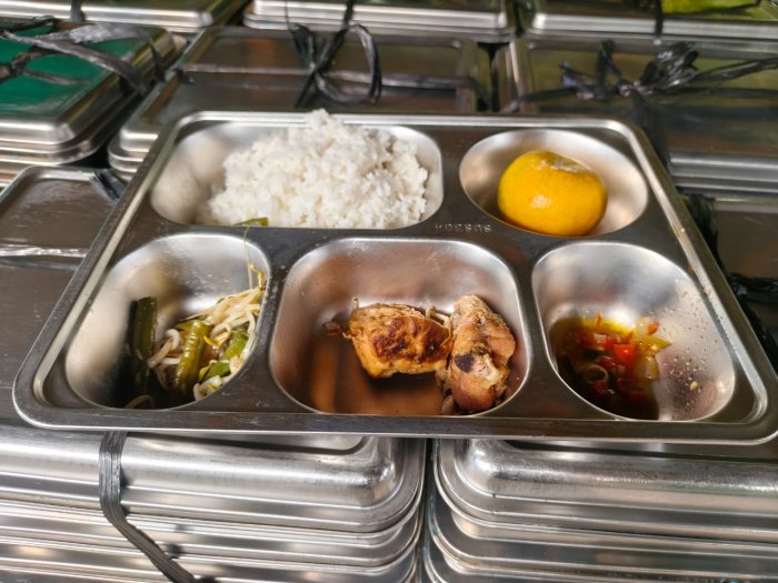 MBG Warnai Awal Pekan Pembelajaran di MTsN 2 Kota Jambi