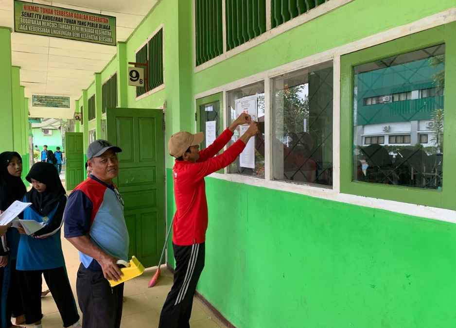 MTsN 2 Kota Jambi Siapkan Ruang ASAT dengan Strategi Silang MTsN 2 Kota Jambi Siapkan Ruang ASAT dengan Strategi Silang