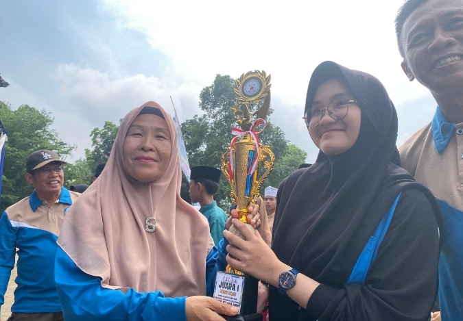 Gerak Indah Berbuah Juara, Tim Tari MTsN 2 Kota Jambi Raih Juara 1 Aksioma ke-2