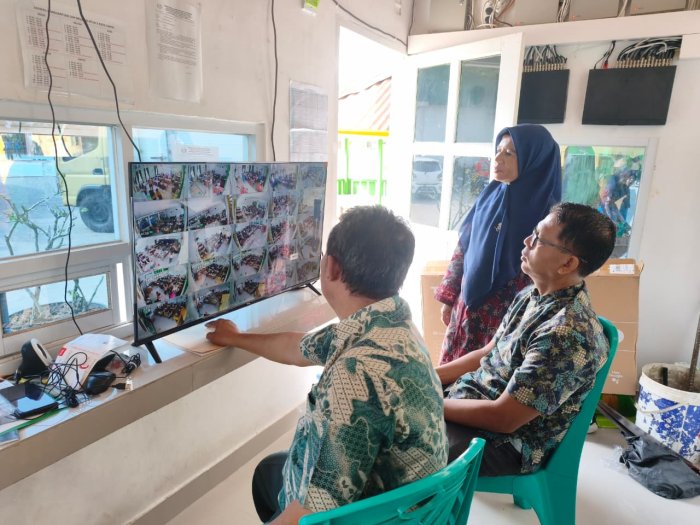Layar Pemantau Baru di Ruang Piket Maksimalkan Pengawasan CCTV