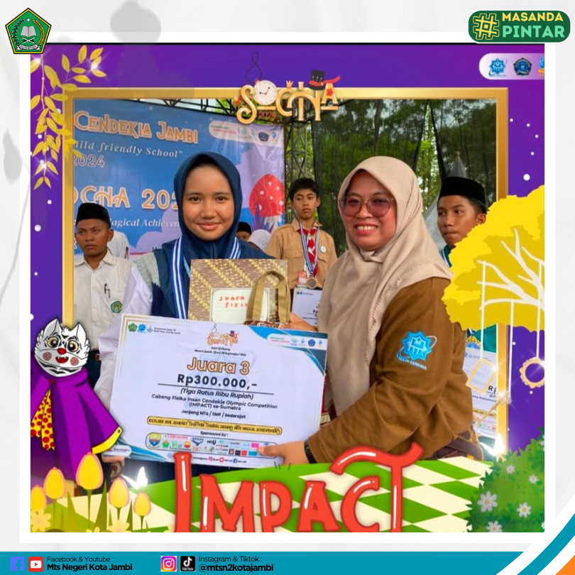 Fisika Bukan Lagi Momok bagi Talitha Dhia Afifah