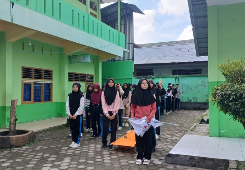Drama Aksi Siaga: PMR MTsN 2 Kota Jambi Siap Memikat Hati Peserta MATSAMA