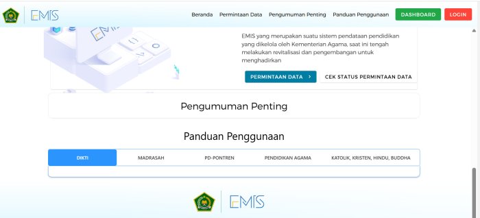 Info EMIS: Data Madrasah Wajib Diperbarui Sesuai Kondisi