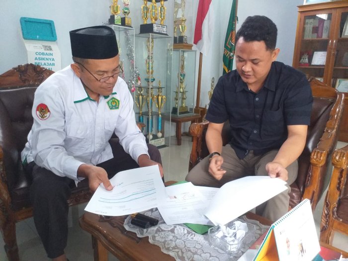 BVSnet dan MTsN 2 Kota Jambi Sepakati Kontrak Pengadaan Jaringan Internet