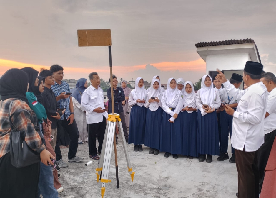 MTsN 2 Kota Jambi Jadi Lokasi Pengamatan Hilal Awal Zulhijjah 1446 H