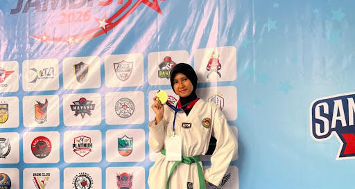 Tampil Dominan, Jollie Cantiqa Ramahdani Raih Juara 1 Kyorugi