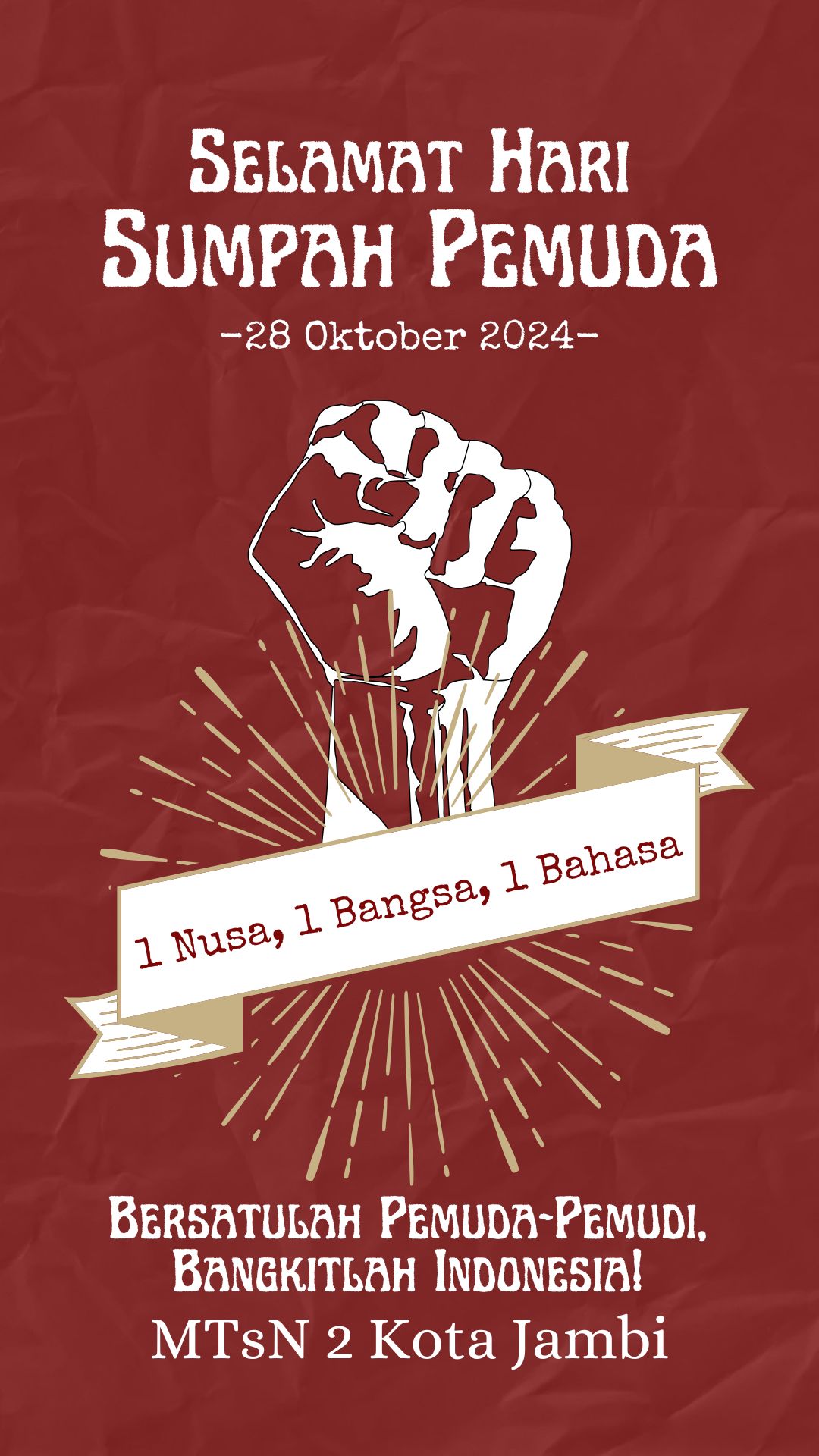 Sumpah Pemudah (Zona Integritas-mtsn2kotajambi-PINTAR)