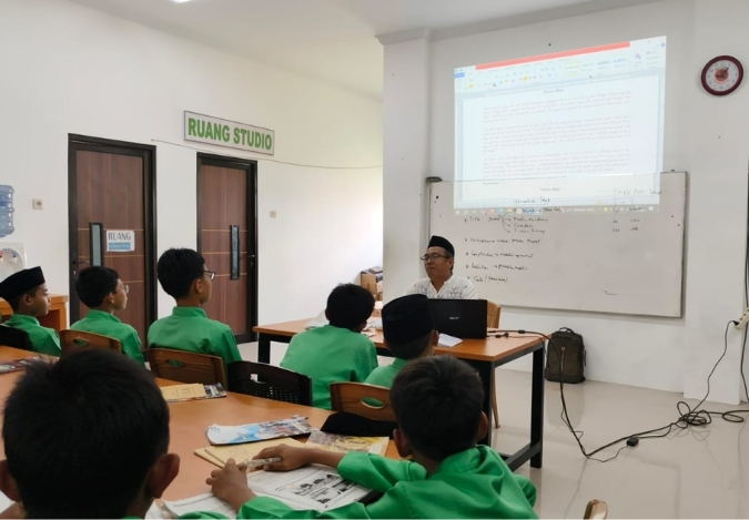 Visualisasi Materi Narative Text dalam Pembelajaran Bahasa Inggris