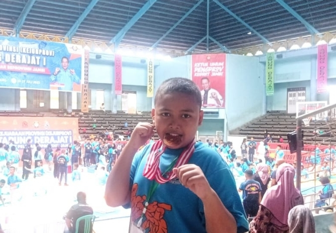 Juara III Seni Gerak Derajat: M. Abidzar Hernawan Buktikan Potensi