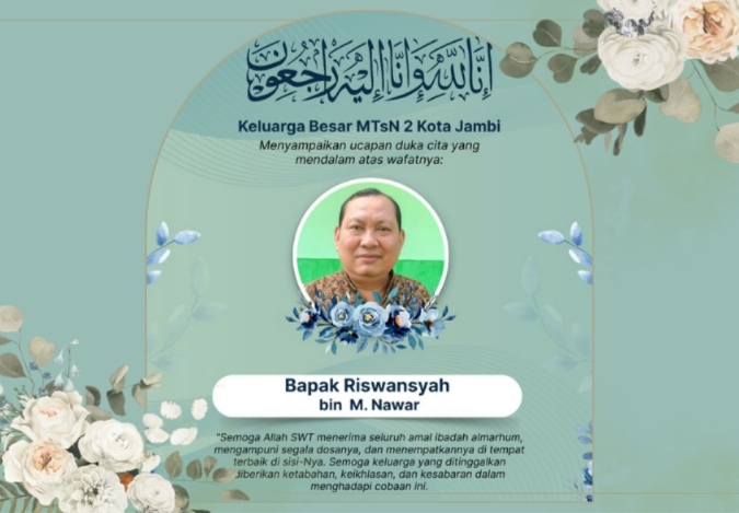 Selamat Jalan Pak Riswansyah, Guru Idealis Kita yang Menginspirasi