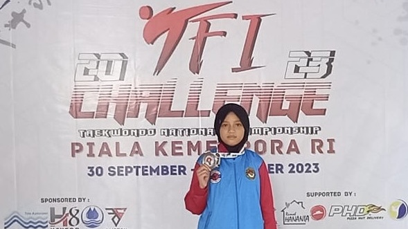 Iffah Huriyyah Usman, Siswa MTsN 2 Kota Jambi Raih Prestasi Nasional di Bidang Taekwondo dan Olimpiade Akademik