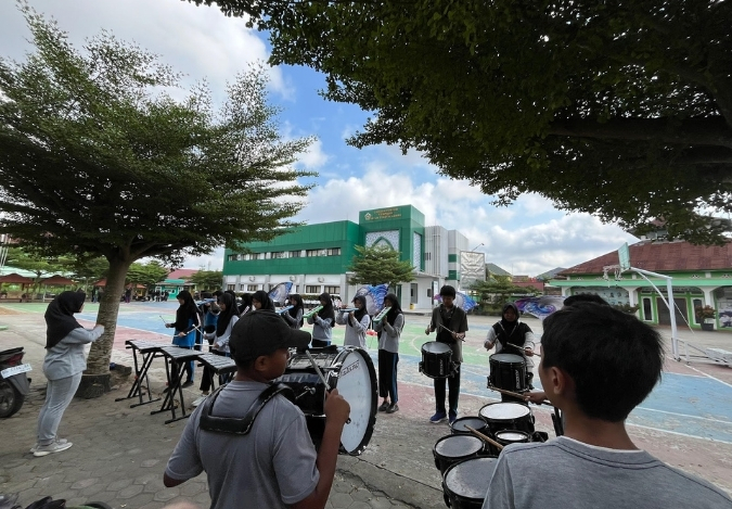 Promosikan Ekstrakurikuler, Siswa Gelar Latihan untuk Demos Matsama