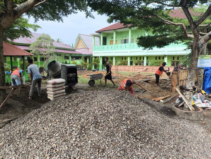 Panggung Kreasi #masandaPINTAR Capai Tahap Pengecoran Dak: Simbol Kreativitas yang Segera Berdiri