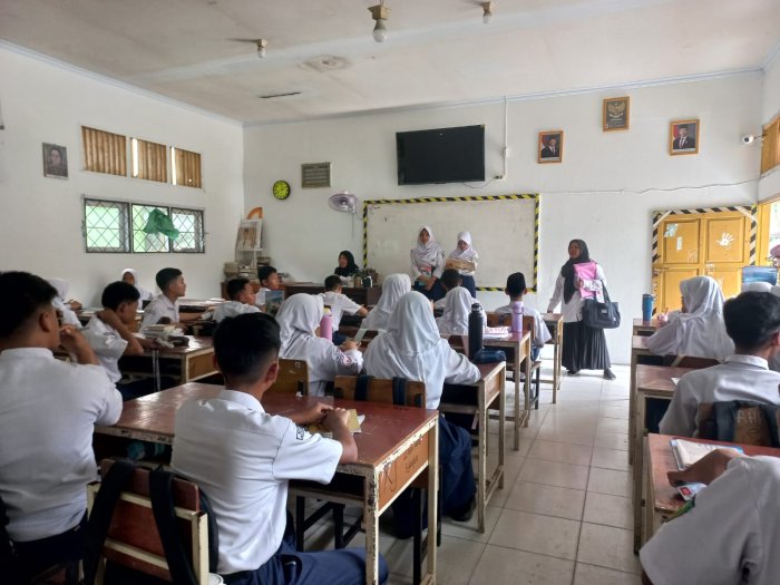Garda Muda MTsN 2 Kota Jambi Bergerak Cegah Kanker Serviks