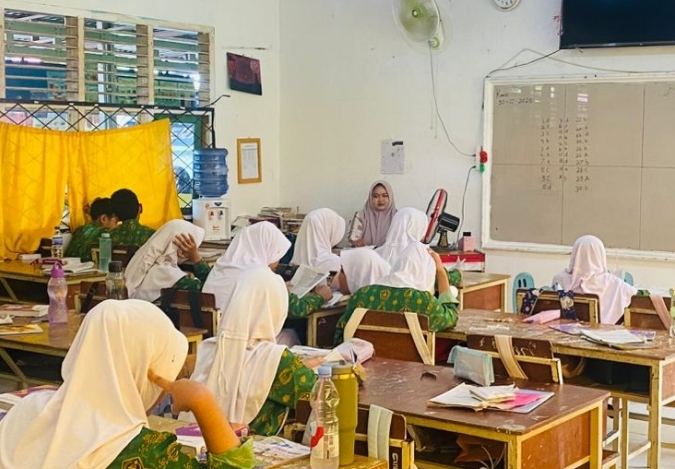 Hadist yang Menggerakkan Hati: Siswa 8D Belajar Makna Infaq