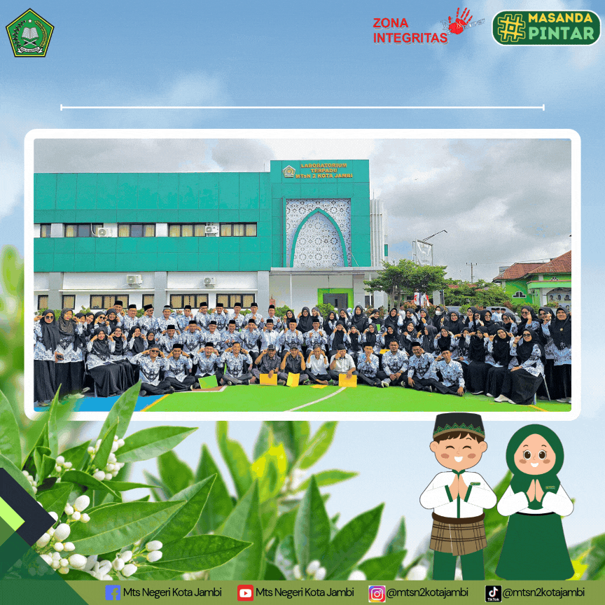 Masanda Pintar: Spirit MTsN 2 Kota Jambi yang Hijau, Berteknologi dan Berakhlak
