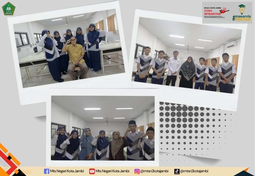 Enam Siswa MTsN 2 Kota Jambi Melaju ke Final OSN Provinsi Jambi Enam Siswa MTsN 2 Kota Jambi Melaju ke Final OSN Provinsi Jambi