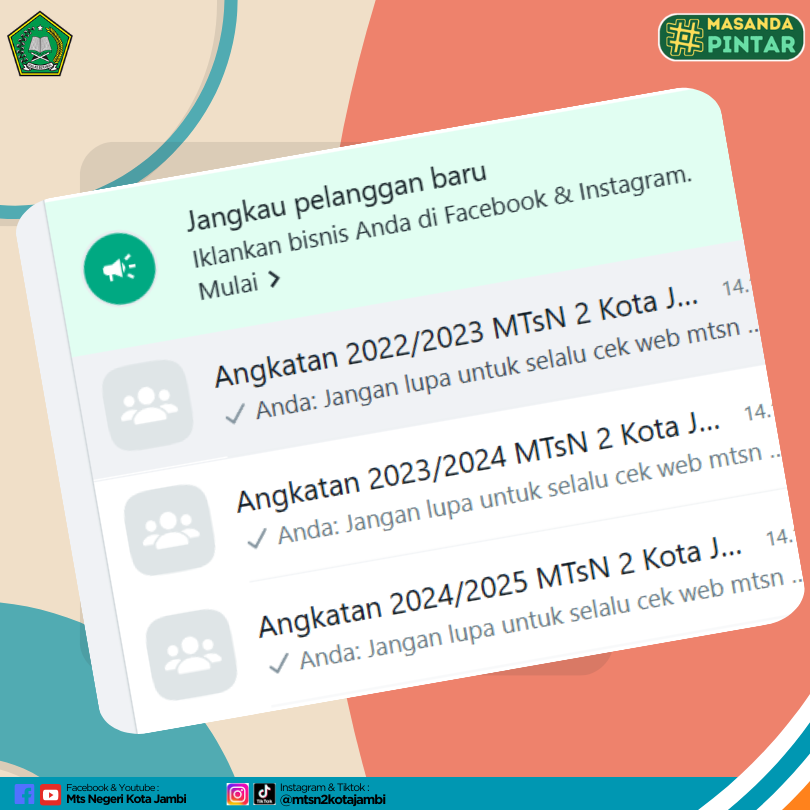 Paten, Info Madrasah Langsung ke Genggaman
