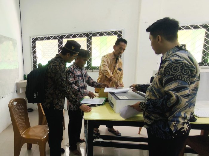 Tim PENMAD Kemenag Kota Jambi Koordinasi Terkait Berbagai Informasi Terkini Bersama Waka Humas MTsN 2 Kota Jambi