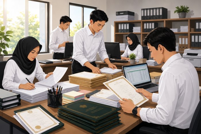 Aturan Main Dokumen Kelulusan: Simak Juknis Penerbitan Ijazah Madrasah 2026 Aturan Main Dokumen Kelulusan: Simak Juknis Penerbitan Ijazah Madrasah 2026